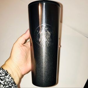 STARBUCKS 2019 GLITTER GRADIENT BLACK TUMBLER